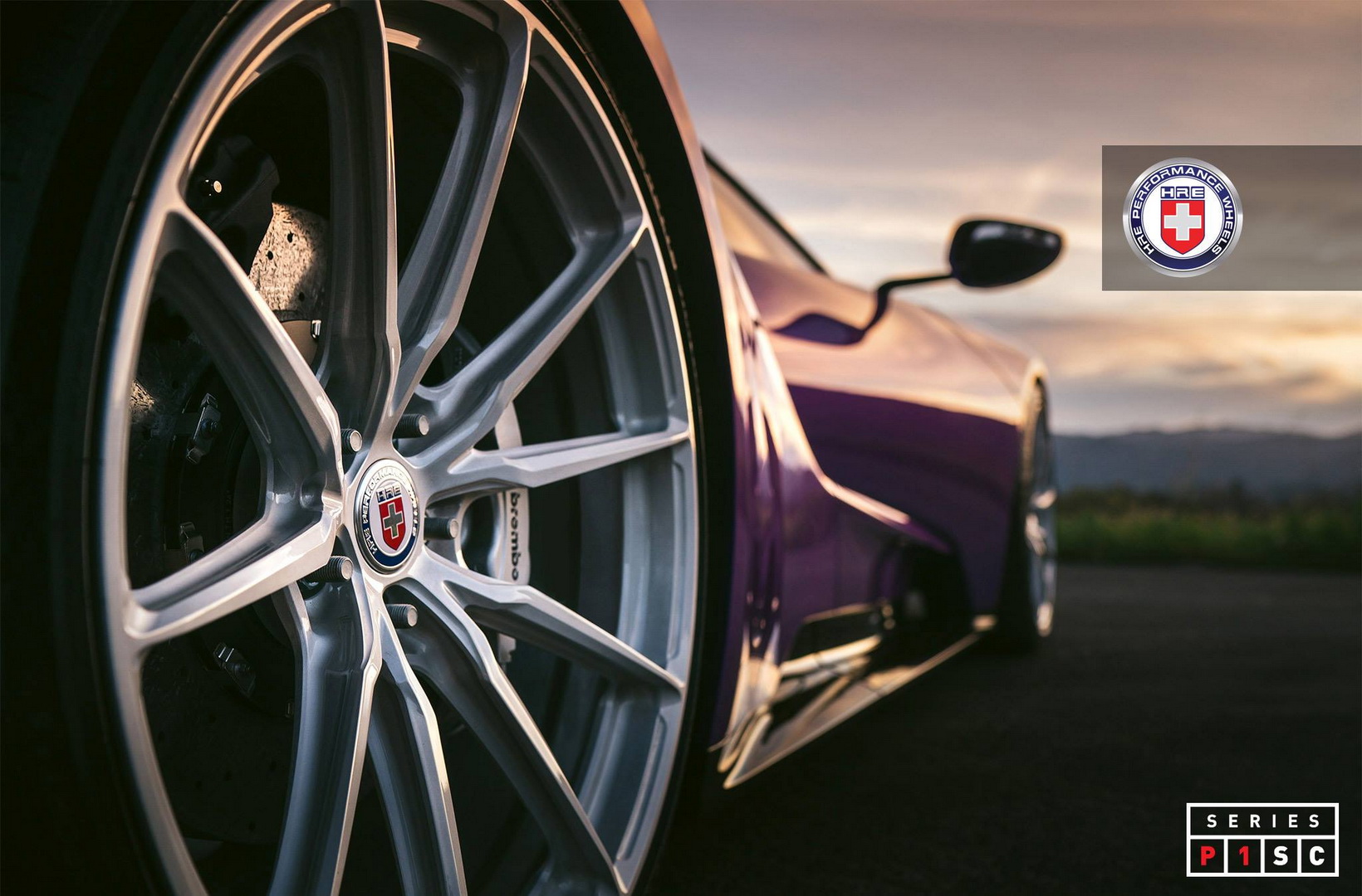 ford gt purple hre wheels 7 Purple Ford GT On Huge Wheels Doesn’t Really Work, Wouldn’t You Say?