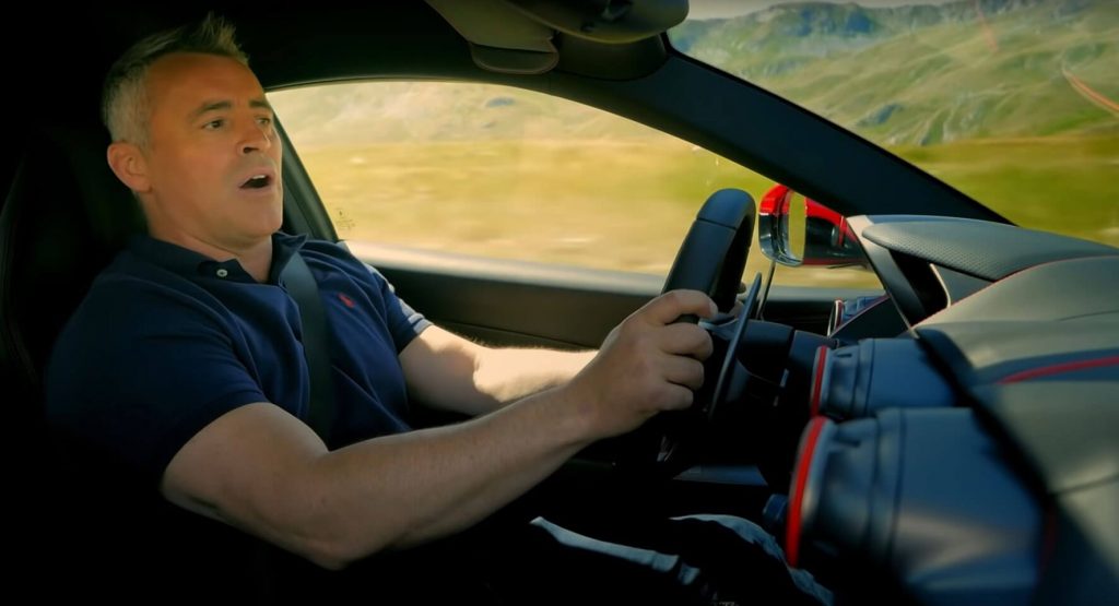 Matt LeBlanc Says Ferrari 812 Is Too Fast To Use On The Road