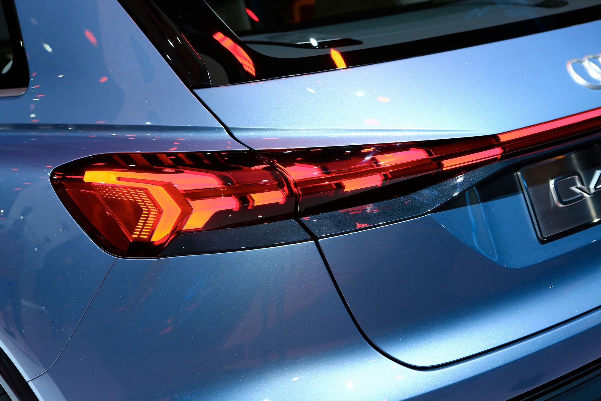 Audi-Q4-e-tron-Concept-18 Audi Q4 e-Tron Concept Previews Upcoming All-Electric Compact SUV