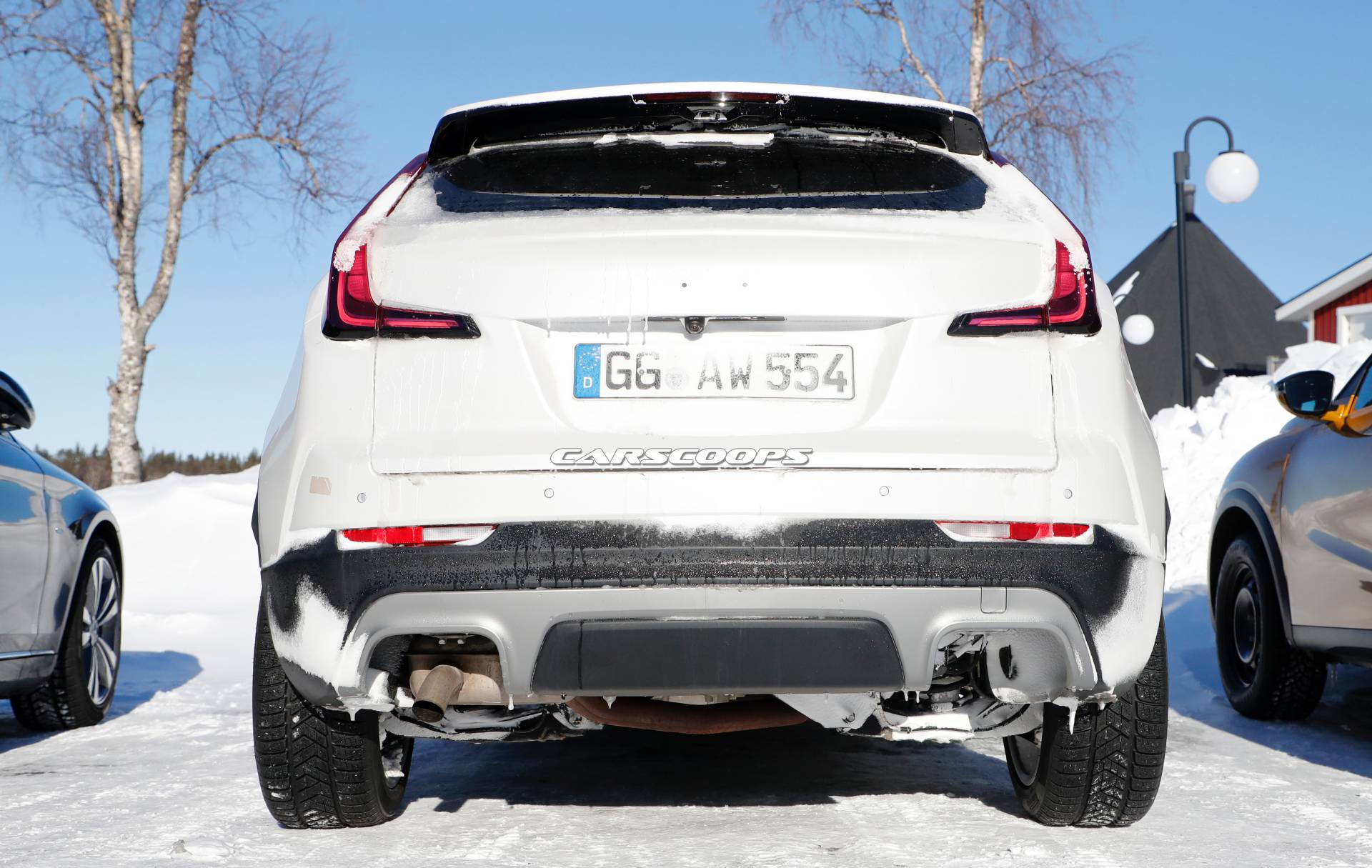 Cadillac XT4 diesel spy shots 1 Pair Of Cadillac XT4s Spied In Europe – Are They Packing Diesel Power?