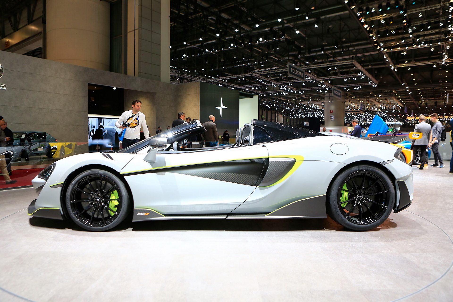 mclaren 600lt spider geneva livepics 13 McLaren 600LT Spider Might Be Geneva’s Most Fun-To-Drive Supercar