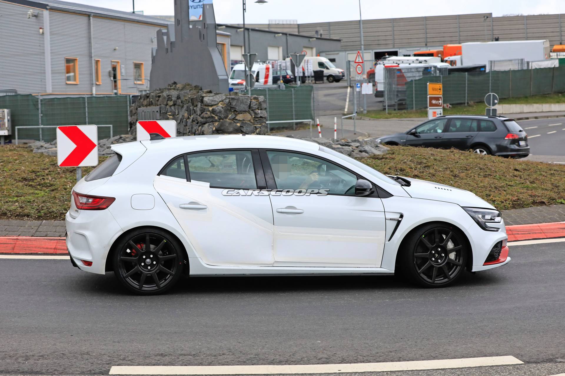 Renault Megane RS Trophy hardcore version spy shots 5 Hardcore Renault Megane RS Trophy-R Ditches Rear Seats For Nürburgring Lap Record