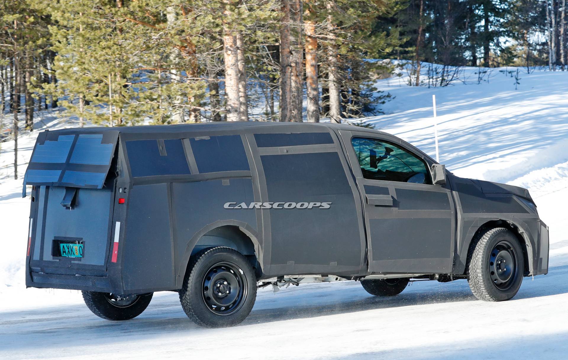 Fiat Mobi Pickup spy shots 8 Fiat Mobi Pickup Is Determined To Not Give Anything Away Just Yet