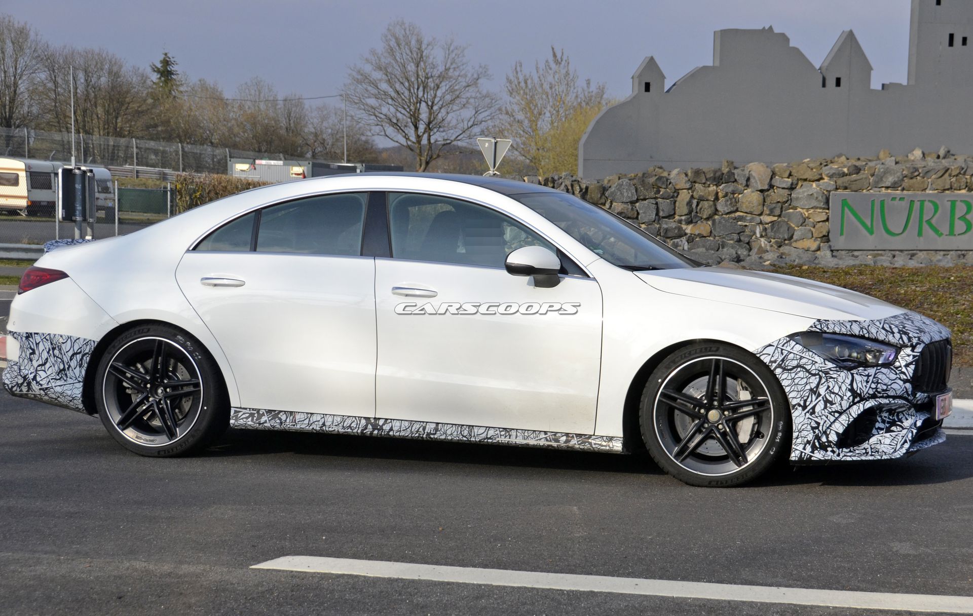 Mercedes-AMG-CLA45-Spy-Shots-7 2020 Mercedes-AMG CLA 45 Drops Most Camo As It Edges Closer To Launch