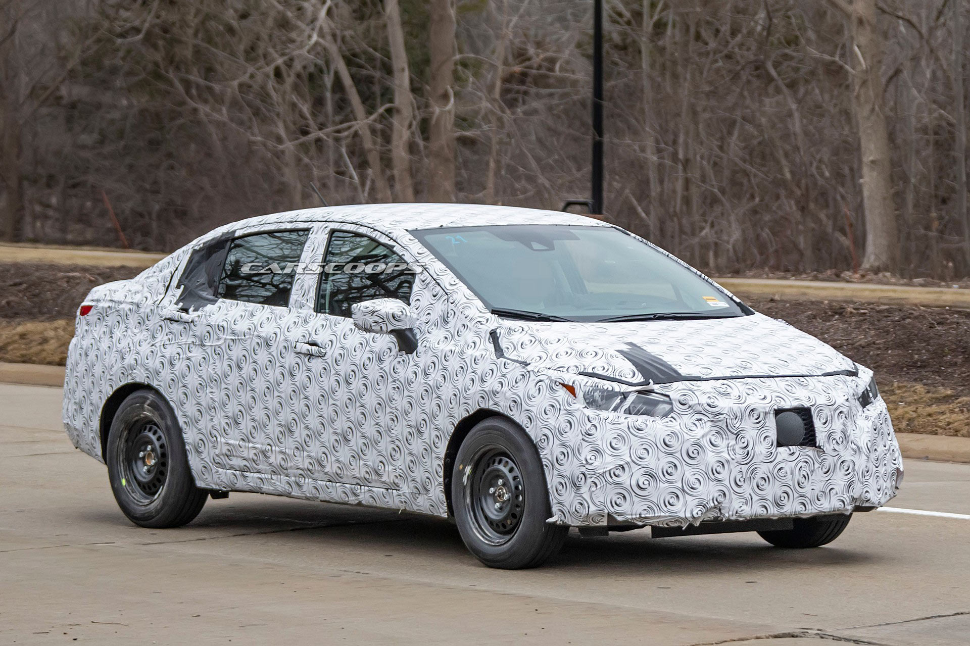 2020 Nissan Versa-1 2020 Nissan Versa Looks To Ditch Its Econobox Image With Sportier Styling