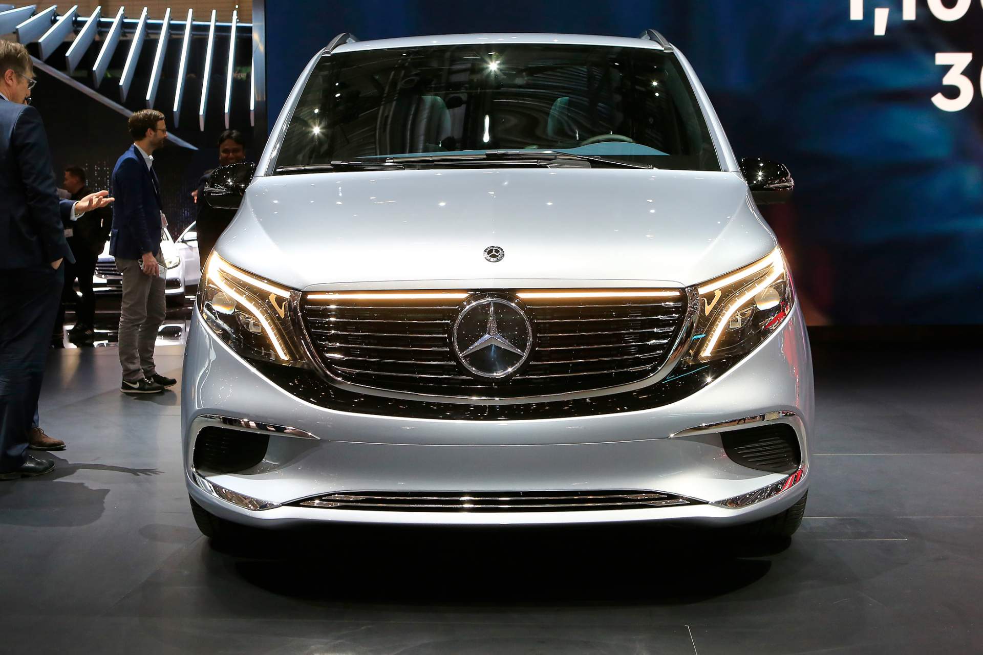 89 Mercedes Concept EQV Heralds Electric V-Class Arriving This Fall