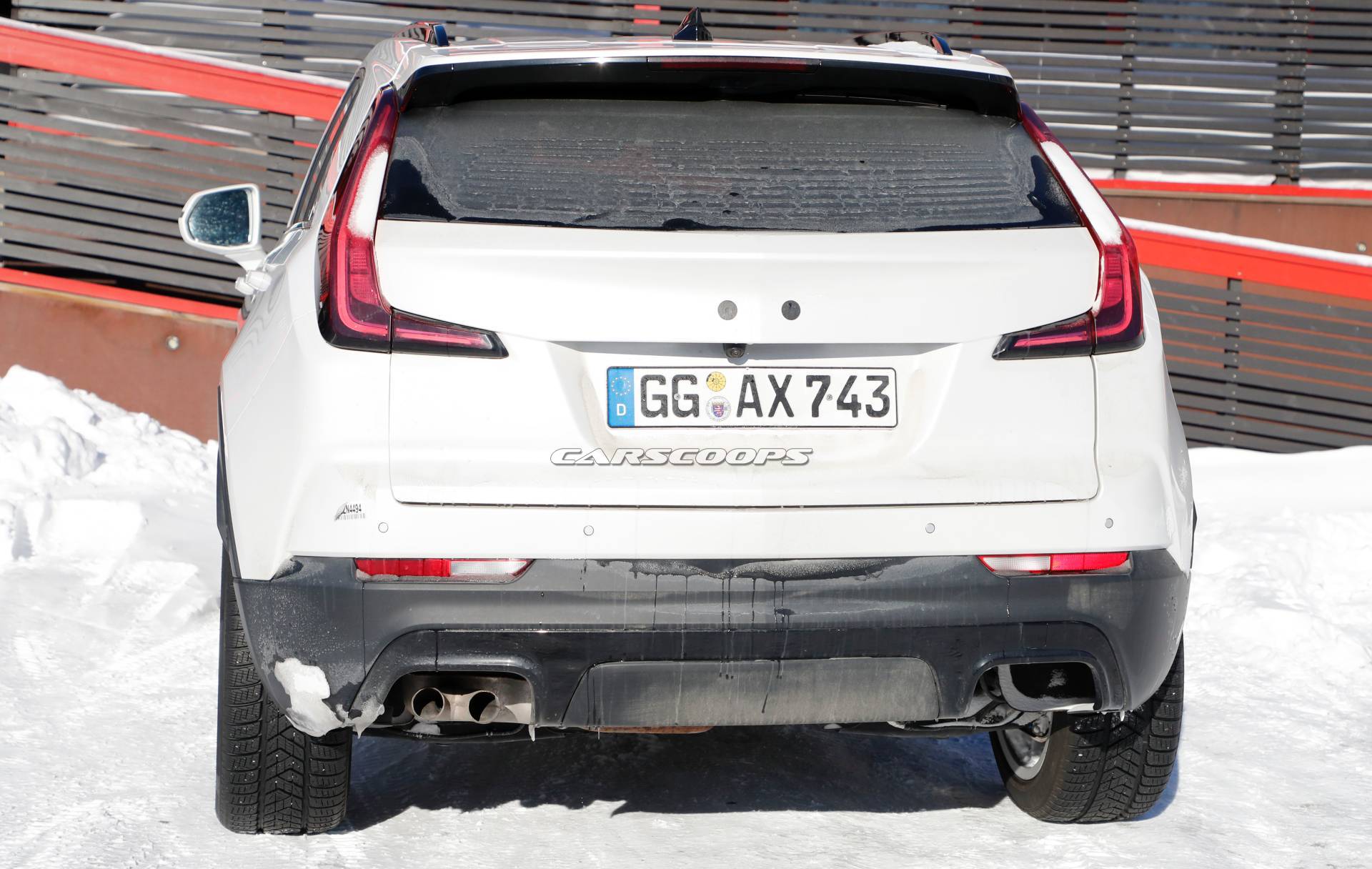 Cadillac XT4 diesel spy shots 13 Pair Of Cadillac XT4s Spied In Europe – Are They Packing Diesel Power?