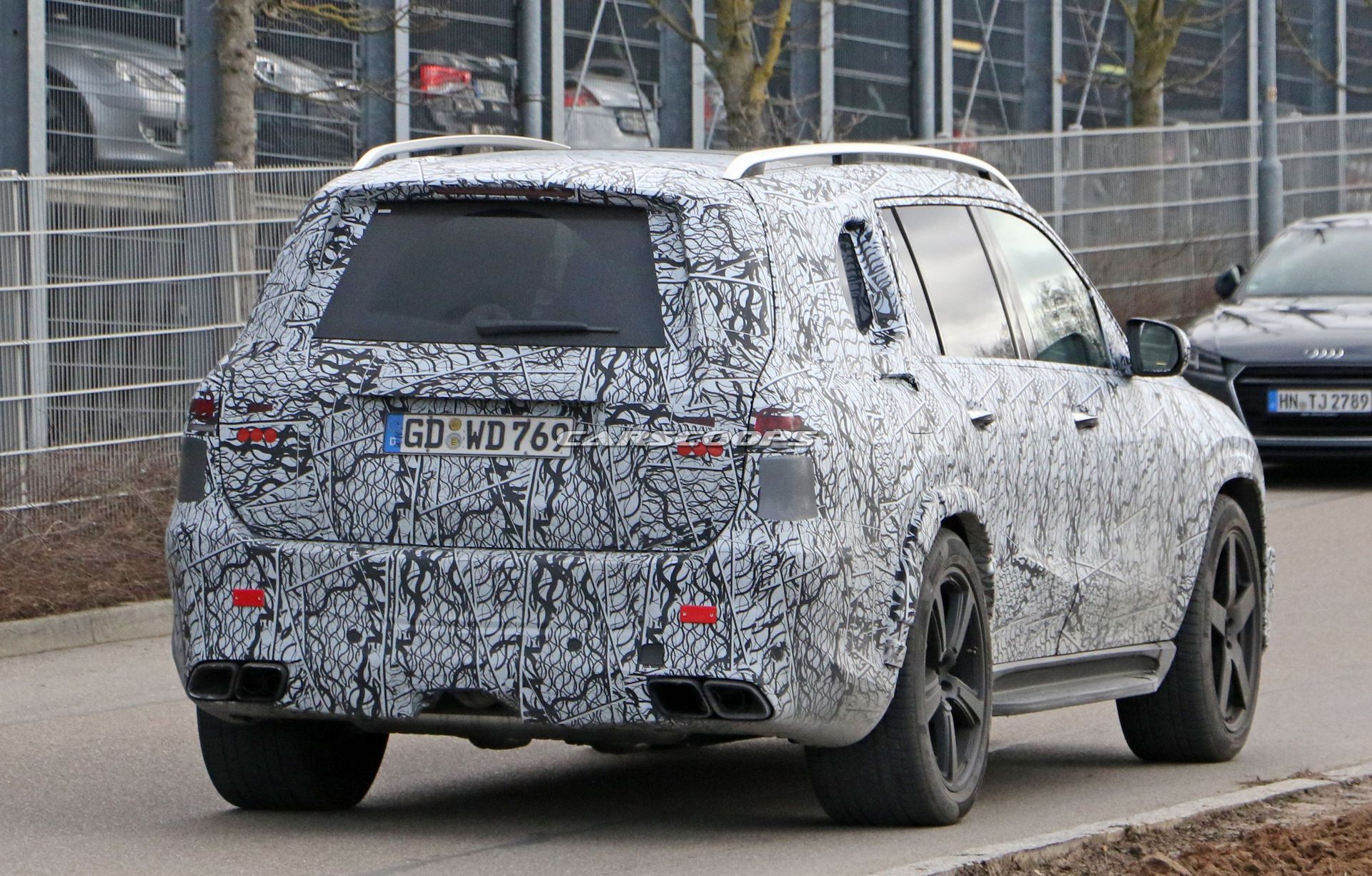 Mercedes-AMG-GLS-63-10 2020 Mercedes-AMG GLS 63 Starts Taking Its Camouflage Off