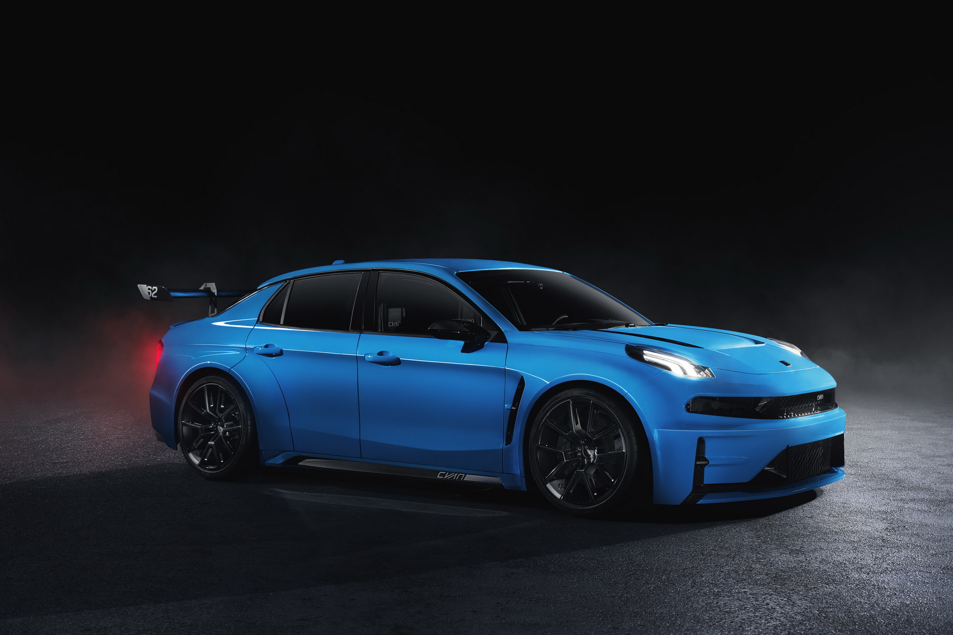 Lynk_Co_03_Cyan_07 Lynk & Co’s New 03 Cyan Concept Is A Street-Legal 528 HP Touring Racer