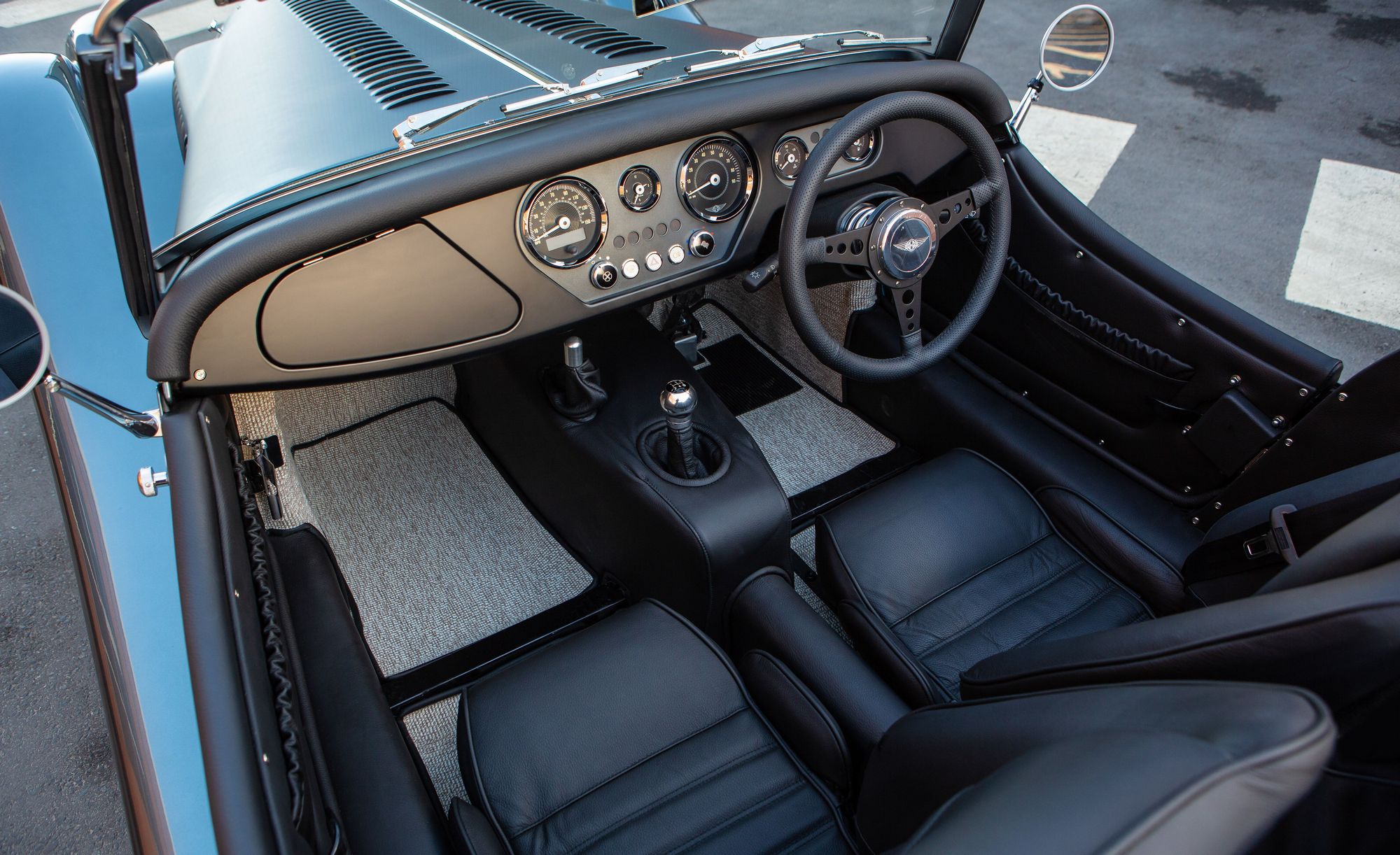 Morgan-Plus-Six-3 Morgan Plus Six Has An Aluminum & Wood Platform And A Supra / Z4 Engine