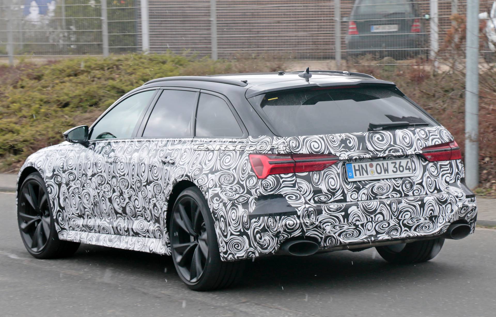 2020 Audi RS6 Avant spy shots 8 2020 Audi RS6 Avant Introduces Us To Final Production Body, Unique Headlights