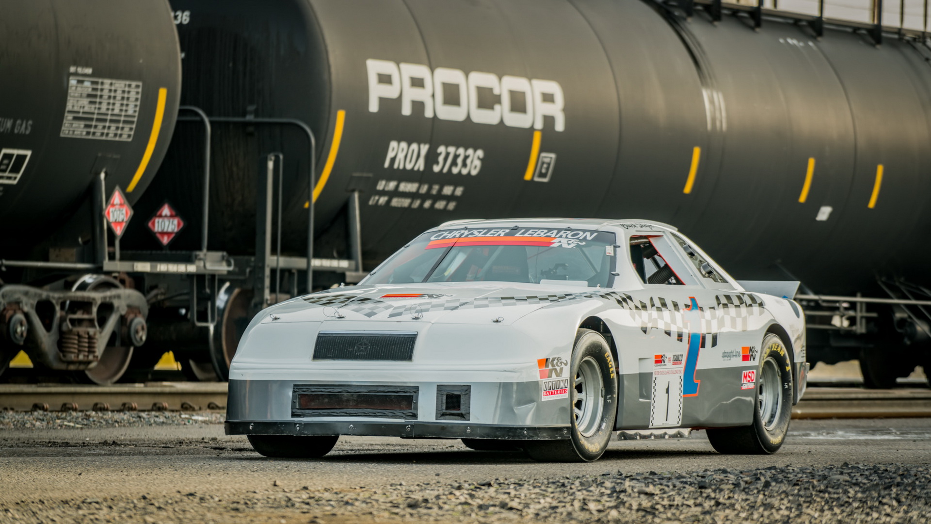 chrysler lebaron race car bat 1 This 1984 Chrysler LeBaron Once Did 224 MPH – And Right Now It’s Dirt Cheap
