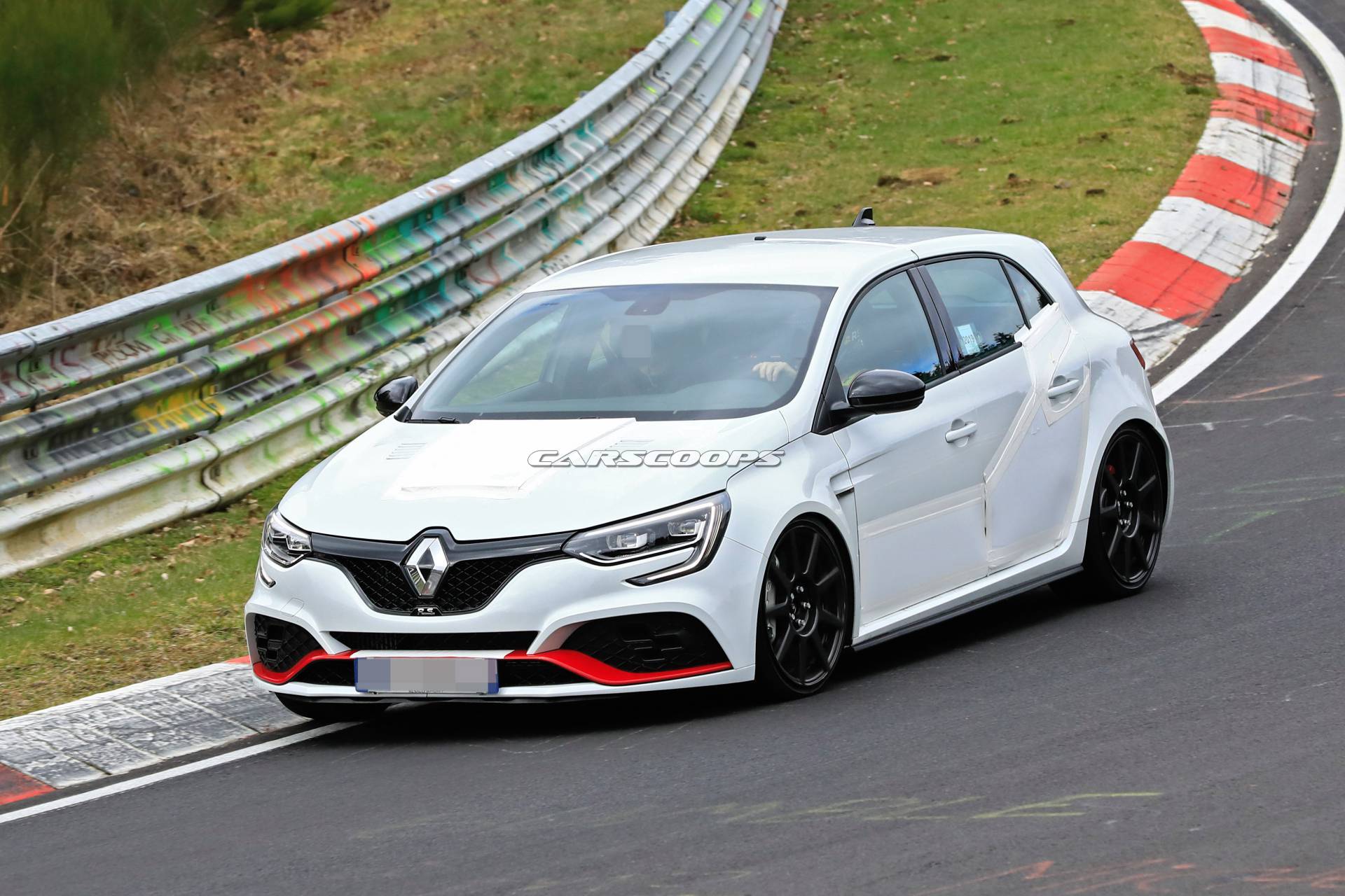 Renault Megane RS Trophy hardcore version spy shots 10 Hardcore Renault Megane RS Trophy-R Ditches Rear Seats For Nürburgring Lap Record