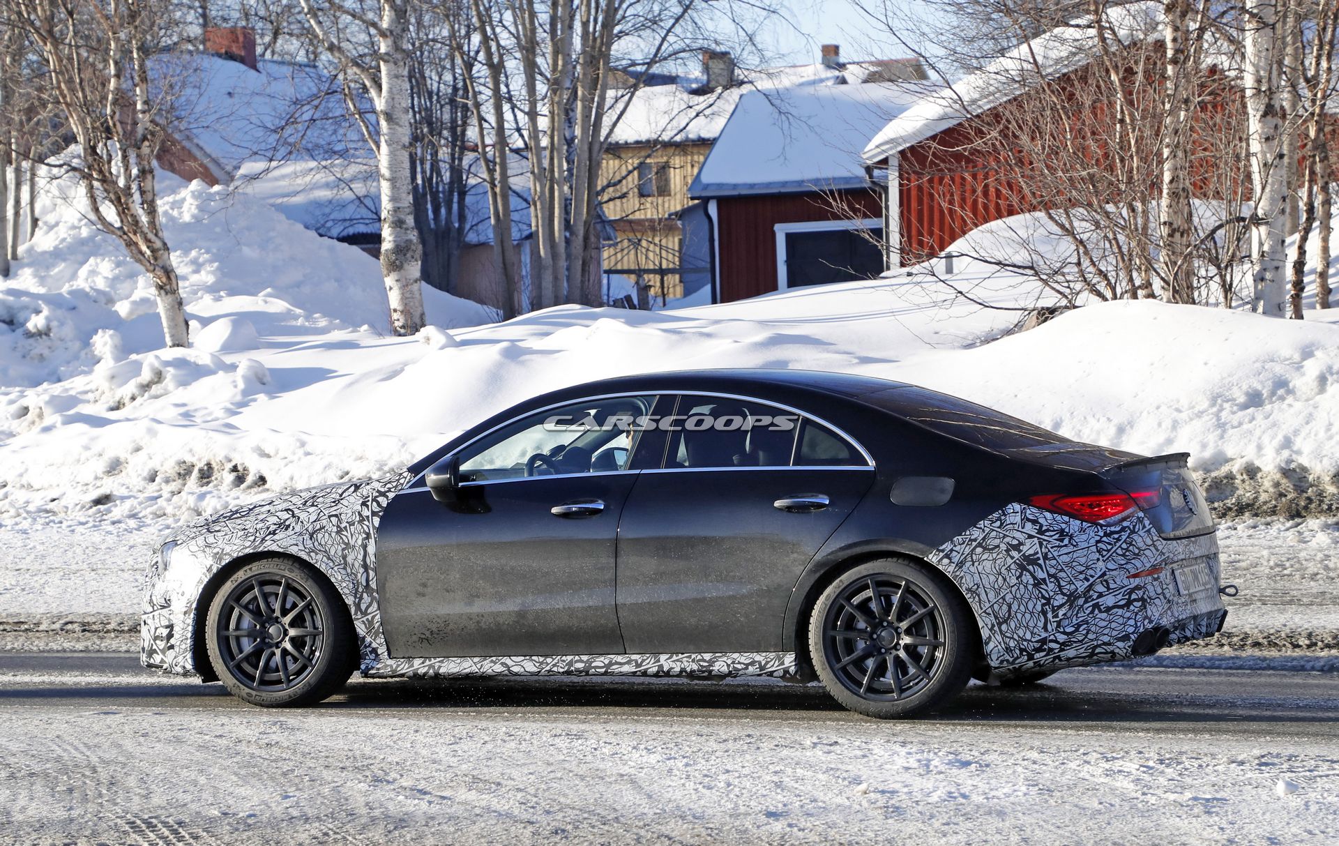 Mercedes-AMG-CLA45-Spy-Shots-6 2020 Mercedes CLA 45: AMG’s New Baby Saloon Coming With Up To 416HP, Drift Mode