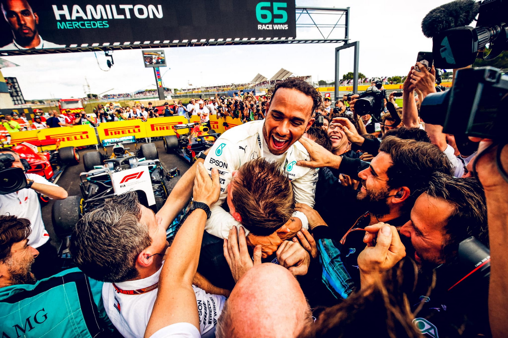 f1 hamilton says midfield closer to top 2 Lewis Hamilton Says F1 Midfield Now Within Half A Second Of Top Three