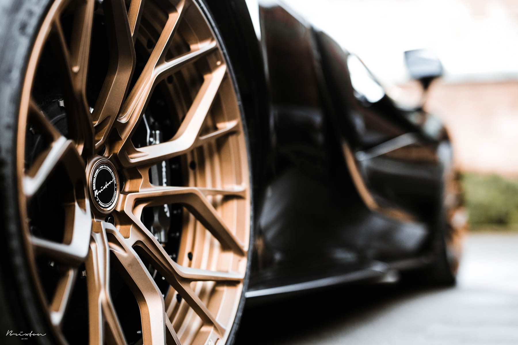 McLaren-570S-Spider-Brixton-2 Bronze-Colored Wheels Suit This Black McLaren 570S Perfectly
