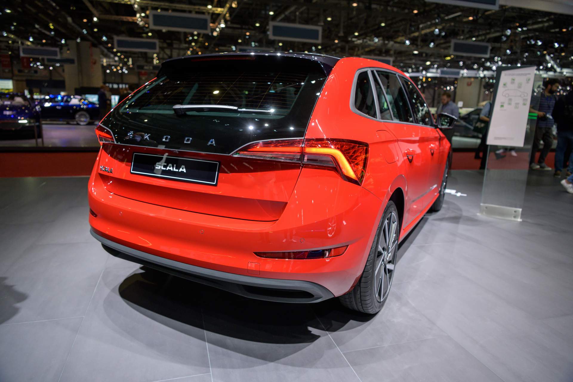 Skoda Scala at 2019 Geneva Motor Show 5 UK’s Skoda Scala Priced From £16,595, Or £2,400 Less Than The Base Golf
