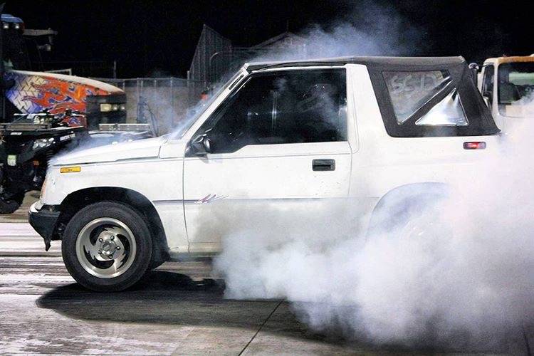 Geo-Tracker-Drag-22 This Geo Tracker Has A 6.0-liter V8 And Runs Sub-10-Second Quarter Miles