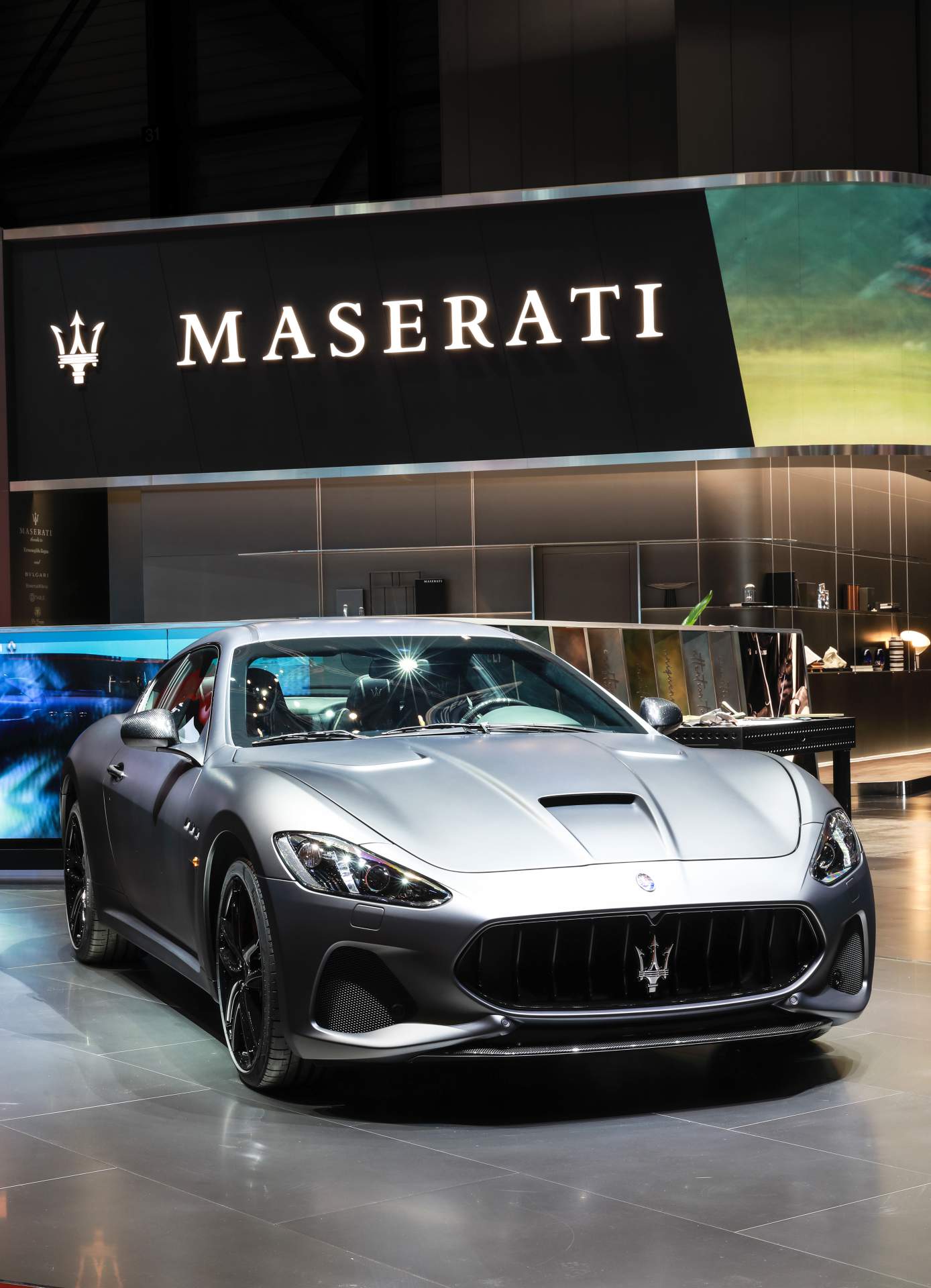 Maserati GranTurismo MC Grigio Lava Matte at Geneva Motor Show 2019 Maserati Levante “One Of One” Kickstarts Personalization Program