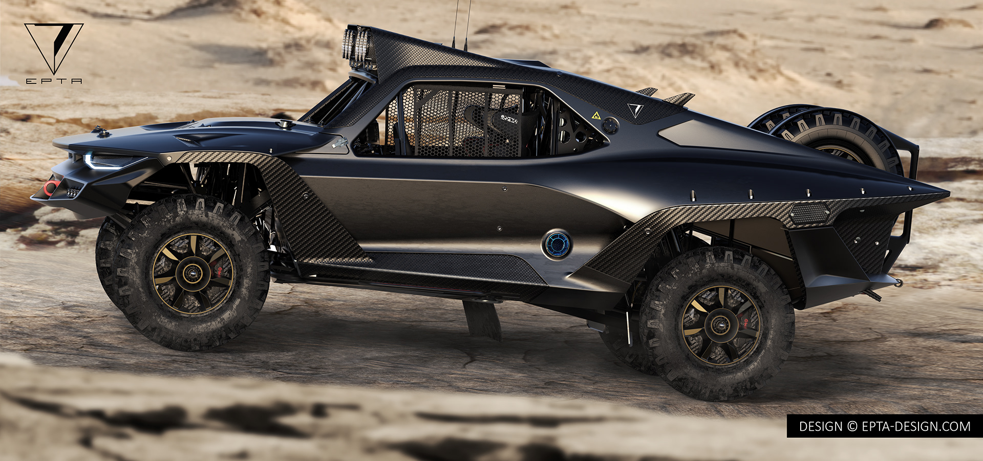 EPTA-Desert-Storm-1 Part Batmobile, Part Off-Road Monster: Meet The Desert Storm Trophy Truck