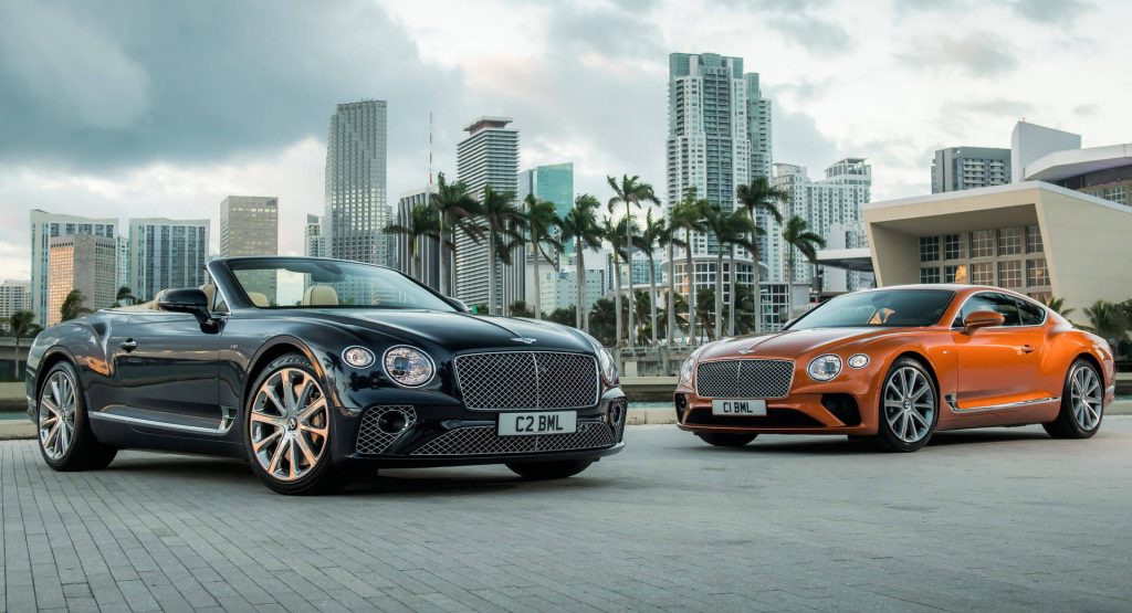 Bentley Unveils Continental GT V8 Models With 542 HP On Tap