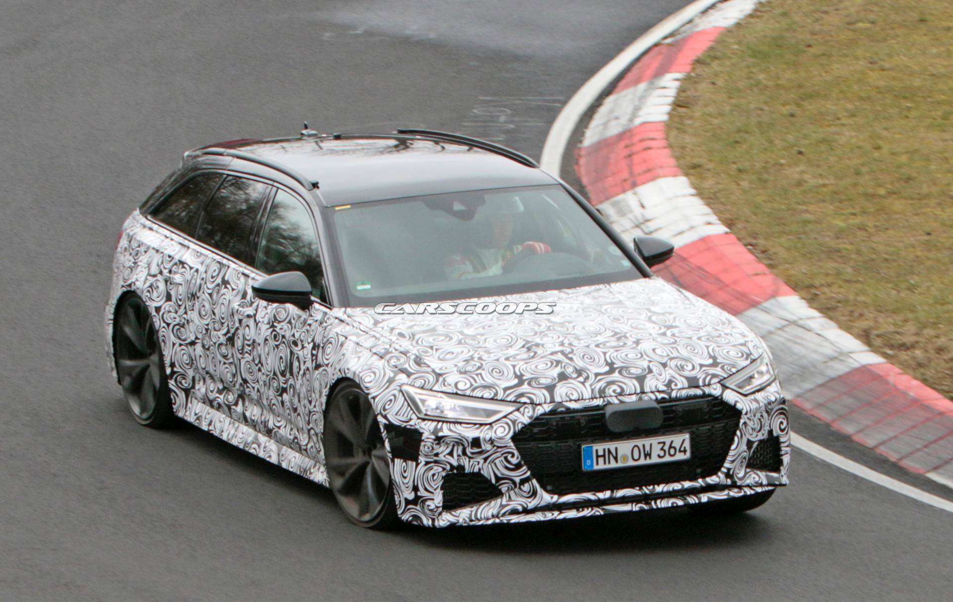2020 Audi RS6 Avant spy shots 12 2020 Audi RS6 Avant Introduces Us To Final Production Body, Unique Headlights