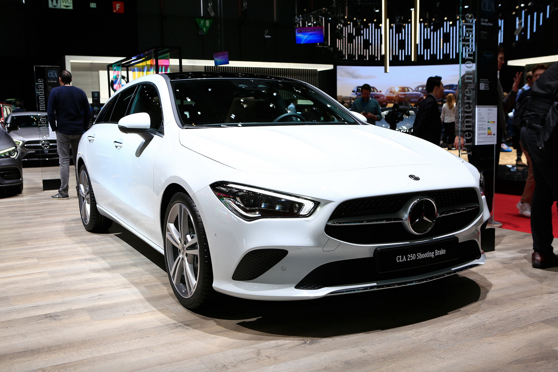 2019 mercedes cla shooting brake geneva 4 All-New Mercedes CLA Shooting Brake Blends Practicality With Sensual Purity