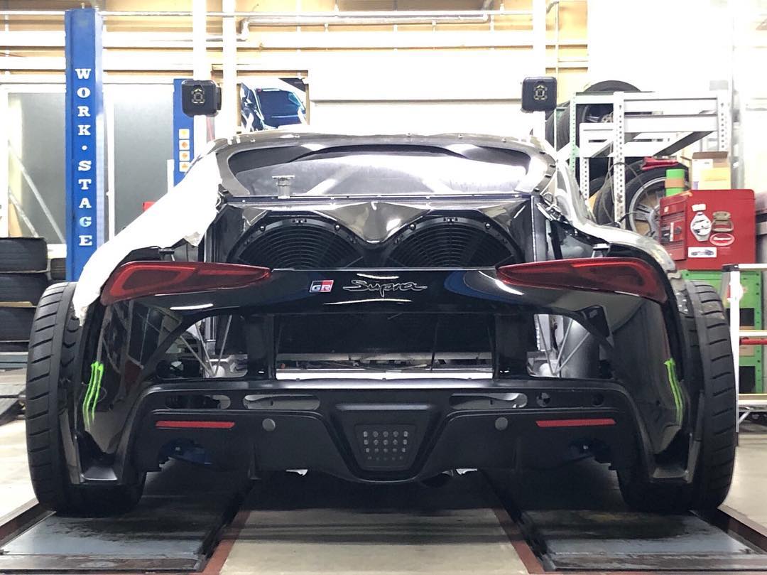 2JZ-swapped Toyota Supra drift car 3 World’s First 2JZ-Swapped 2020 Toyota GR Supra A90 Is A Reality