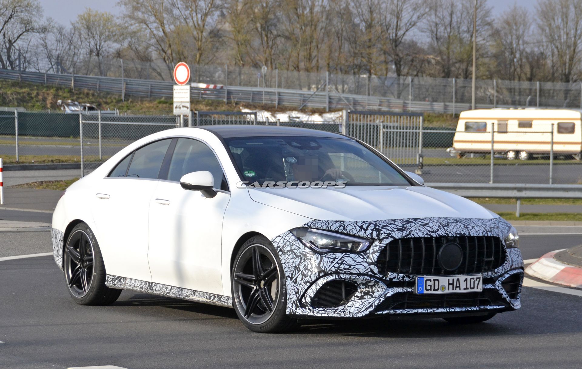Mercedes-AMG-CLA45-Spy-Shots-5 2020 Mercedes-AMG CLA 45 Drops Most Camo As It Edges Closer To Launch