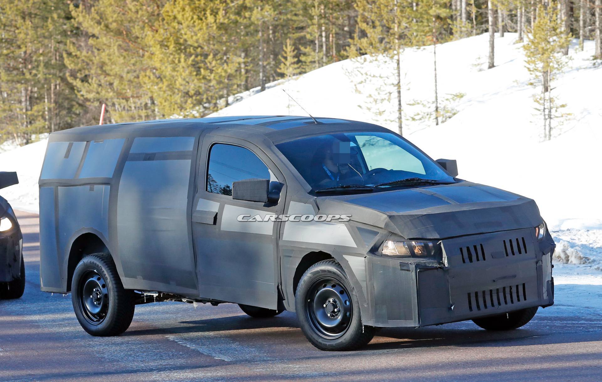 Fiat Mobi Pickup spy shots 3 Fiat Mobi Pickup Is Determined To Not Give Anything Away Just Yet