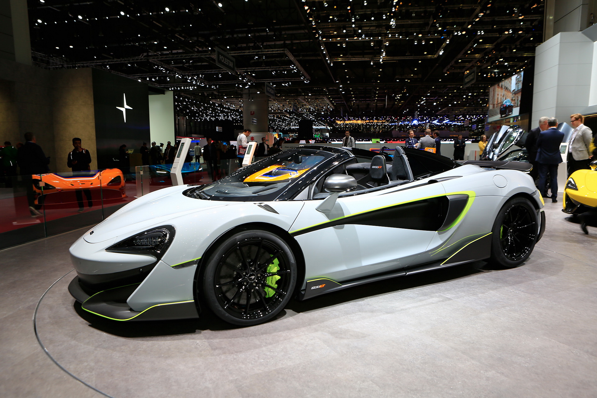 mclaren 600lt spider geneva livepics 8 McLaren 600LT Spider Might Be Geneva’s Most Fun-To-Drive Supercar