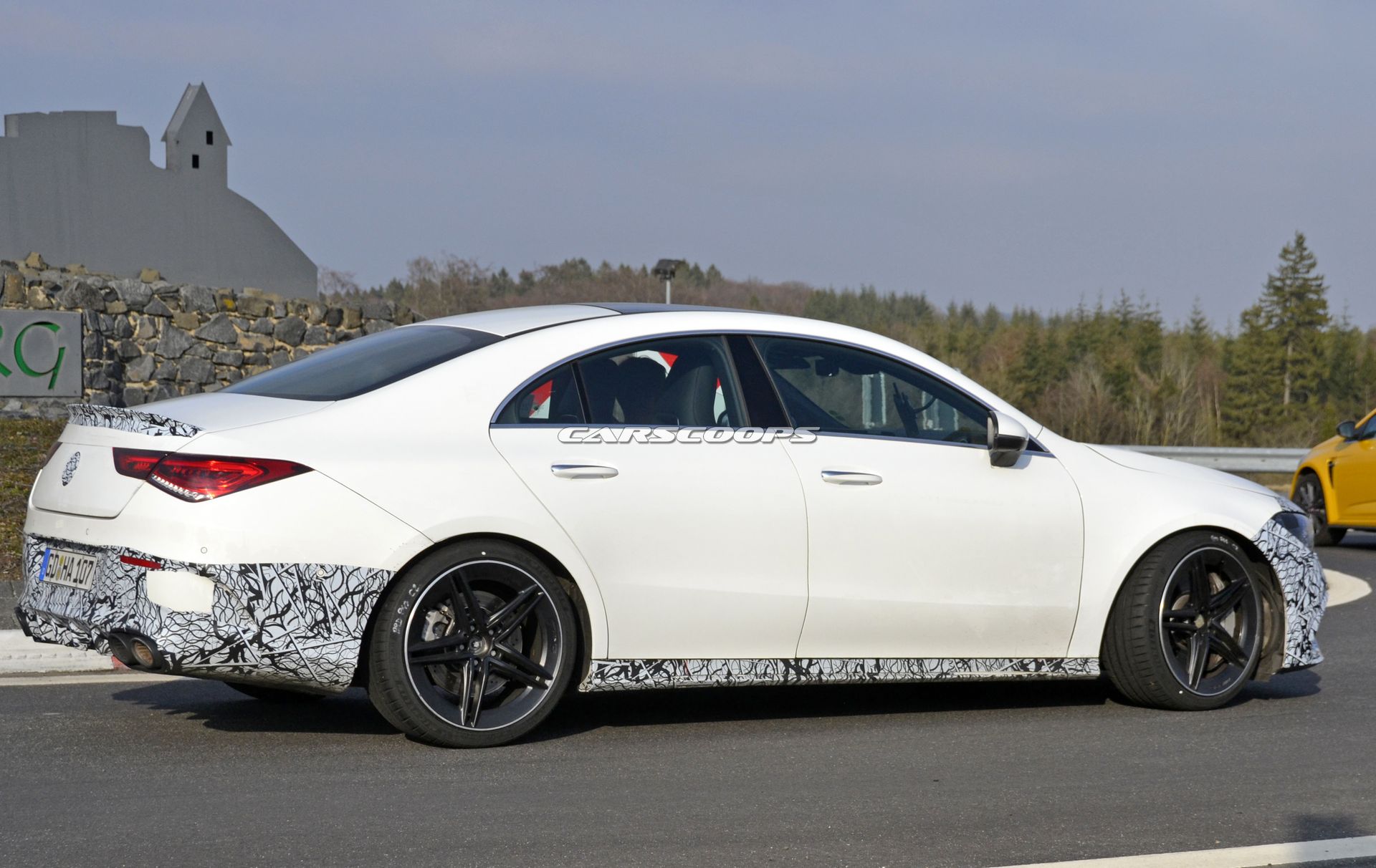 Mercedes-AMG-CLA45-Spy-Shots-8 2020 Mercedes-AMG CLA 45 Drops Most Camo As It Edges Closer To Launch