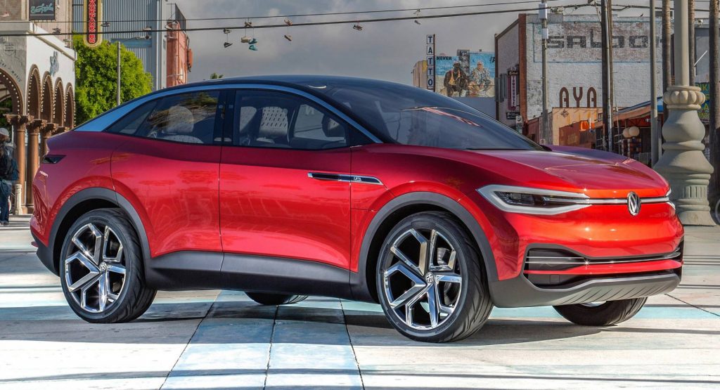  Model X-Rivaling Volkswagen ID Lounge Electric SUV Concept Coming April 16
