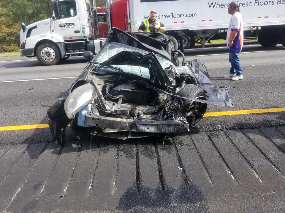 toyota mr2 crash georgia 7 Driver Escapes From Horrific MR2 Crash, Says “Kudos To Toyota Engineers!”
