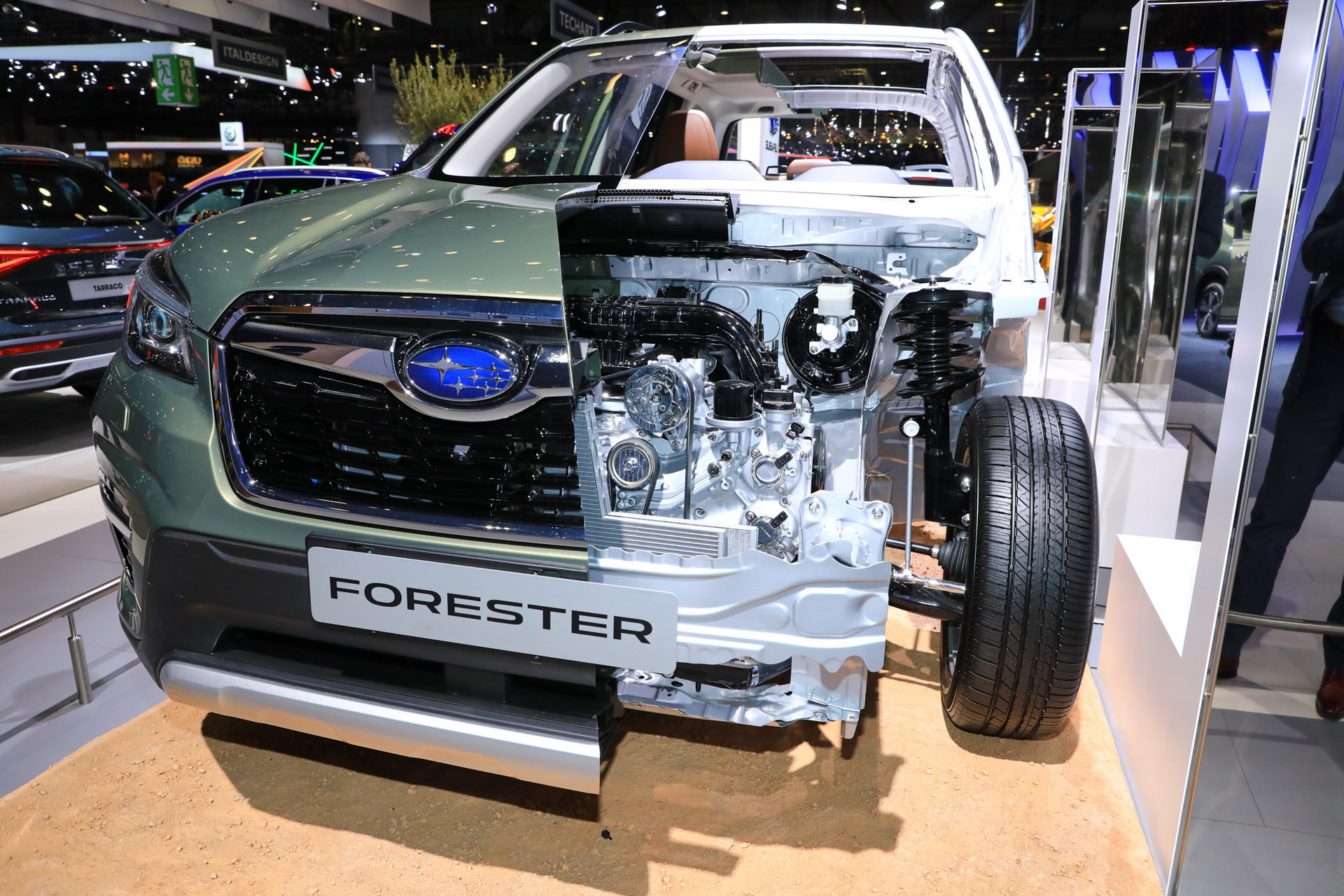 2020-Subaru-Forester-eBoxer-05 New Subaru Forester eBoxer Debuts Mild Hybrid Powertrain