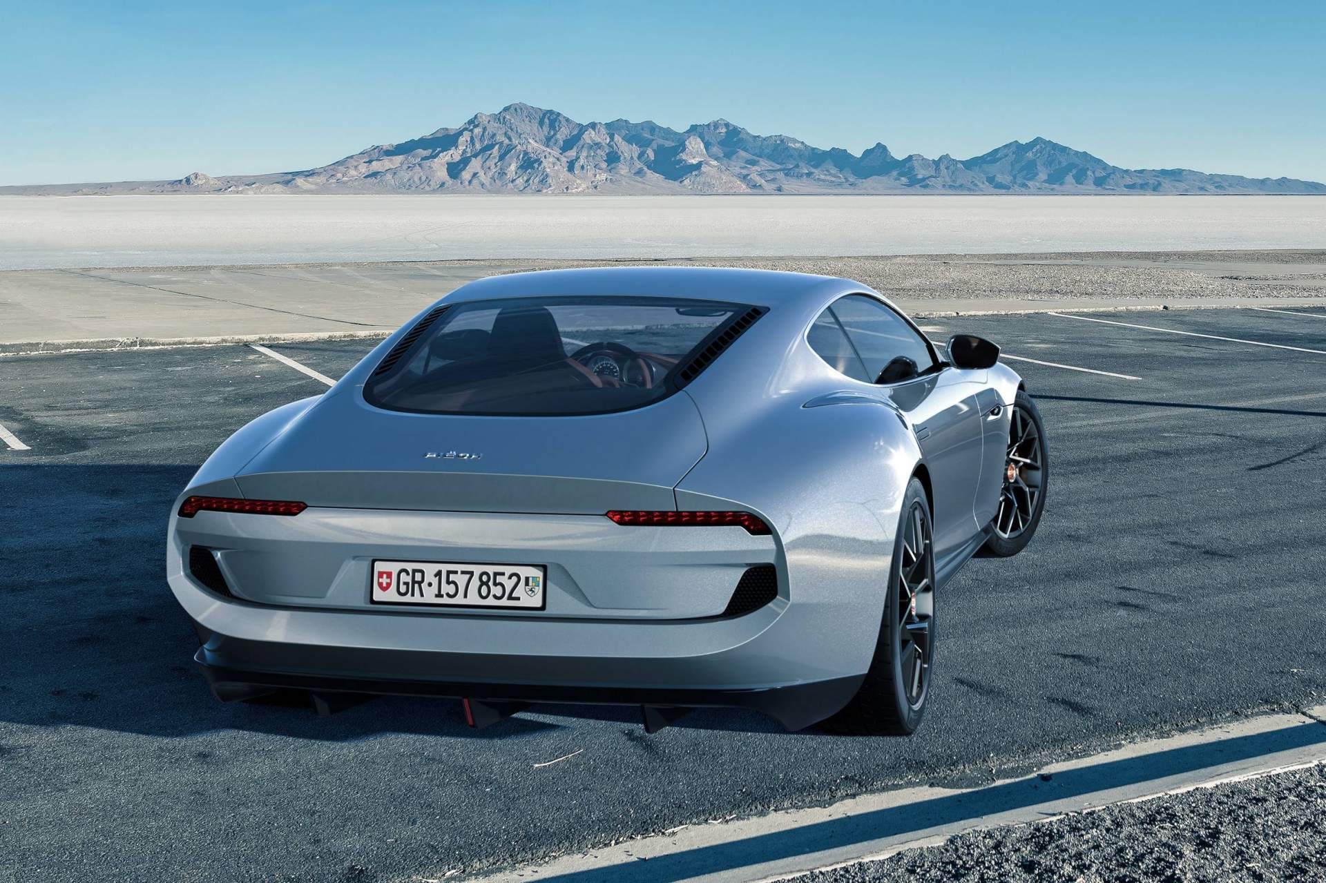 Mark-Zero-rear 603HP Piech Mark Zero Electric GT Does 0-100 Km/h In 3.2 Sec