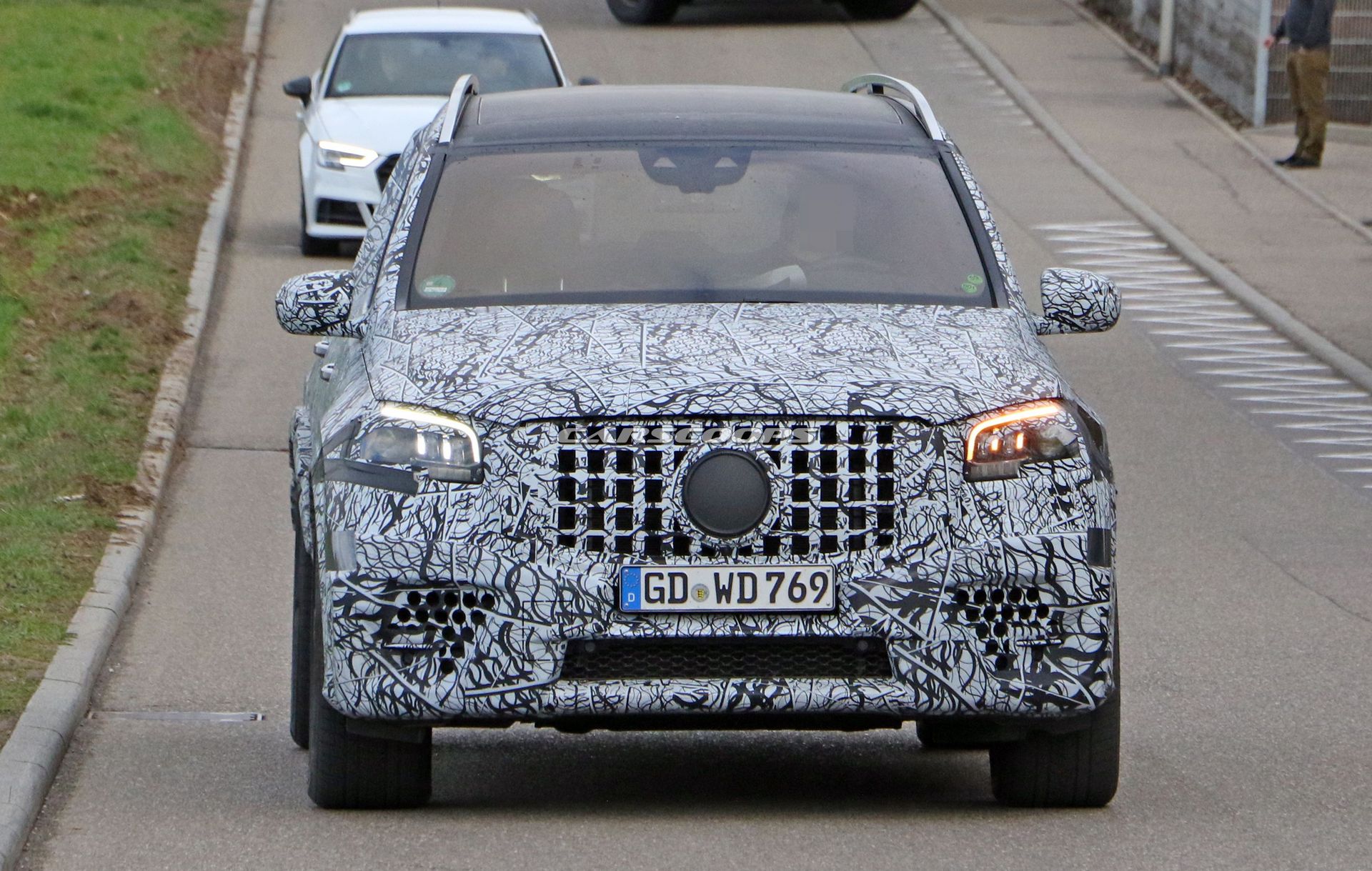 Mercedes-AMG-GLS-63-1 2020 Mercedes-AMG GLS 63 Starts Taking Its Camouflage Off
