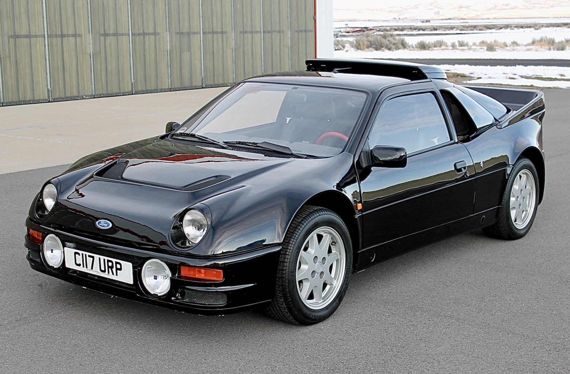 Ford-RS200-21 Low-Mileage, 350 HP Ford RS200 Is A True Street-Legal Rally Car