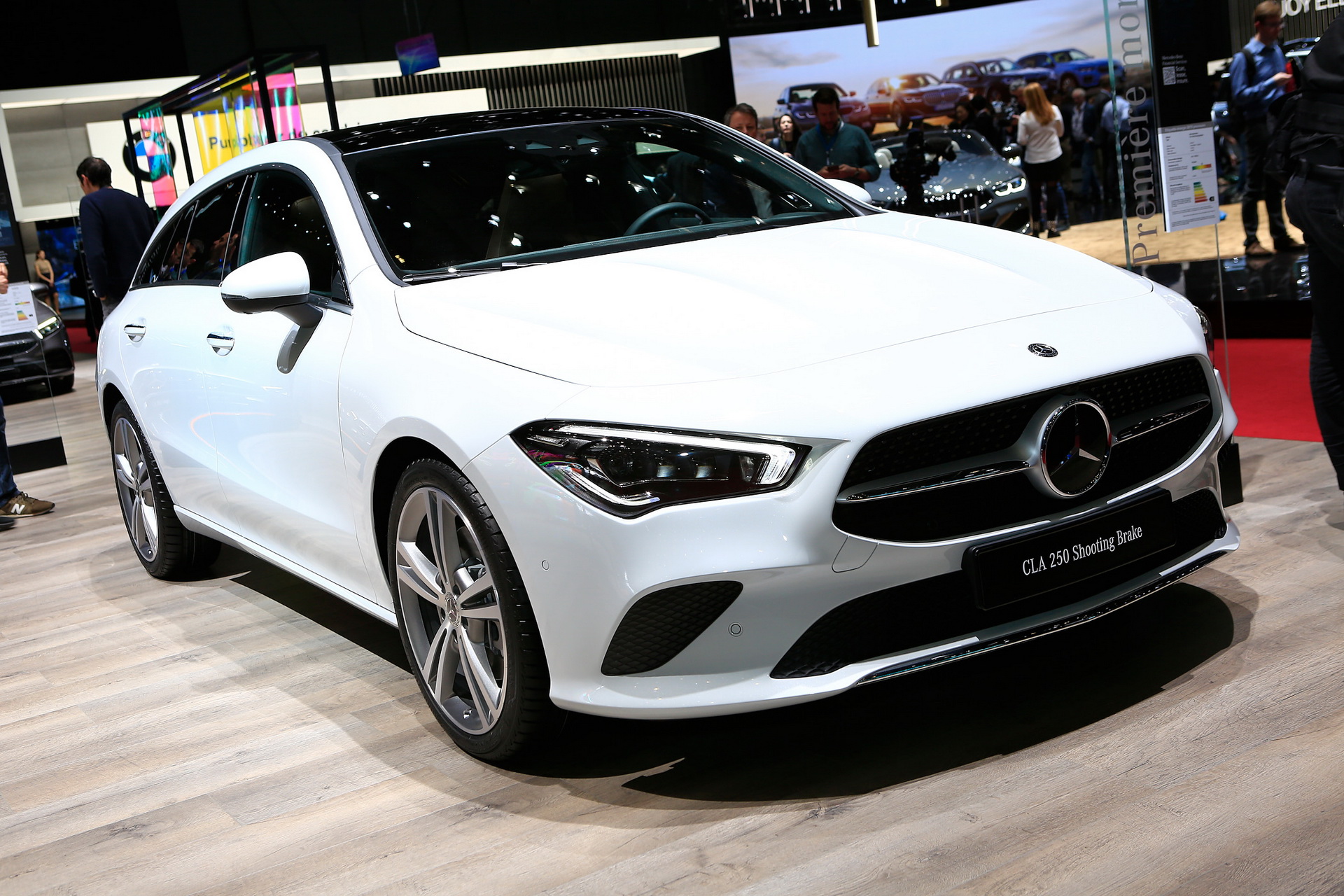 2019 mercedes cla shooting brake geneva 5 All-New Mercedes CLA Shooting Brake Blends Practicality With Sensual Purity