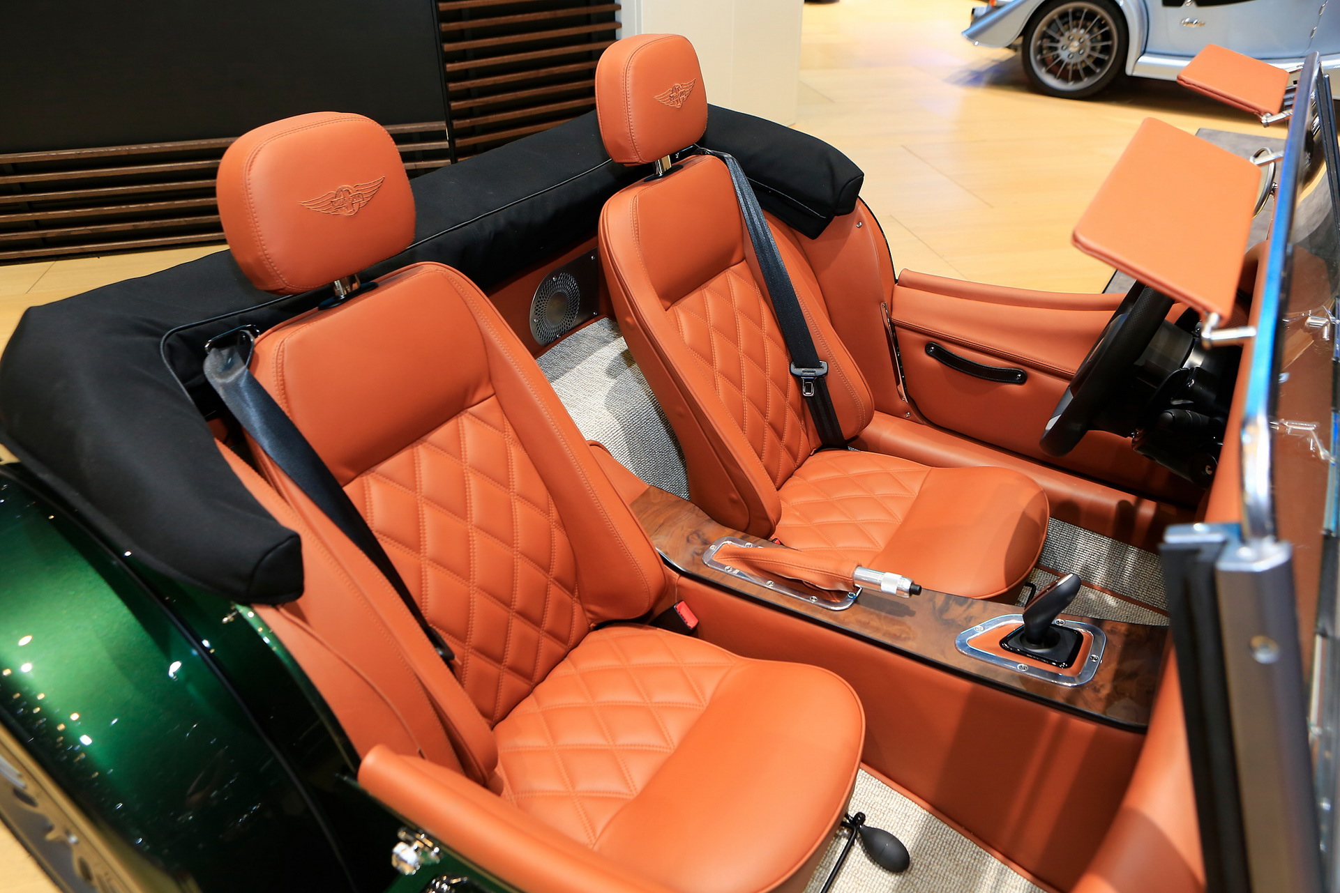 Morgan Geneva 12 Morgan Plus Six Has An Aluminum & Wood Platform And A Supra / Z4 Engine