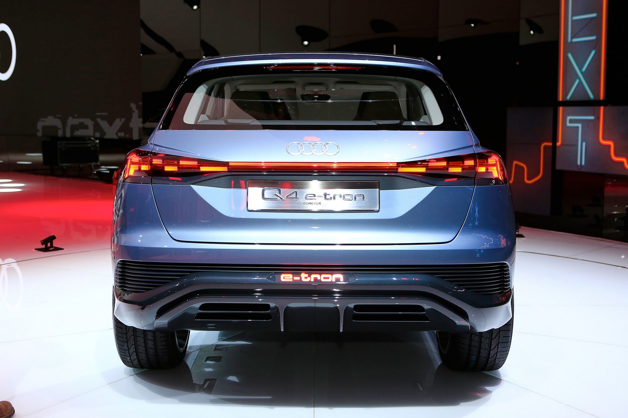 Audi-Q4-e-tron-Concept-19 Audi Q4 e-Tron Concept Previews Upcoming All-Electric Compact SUV