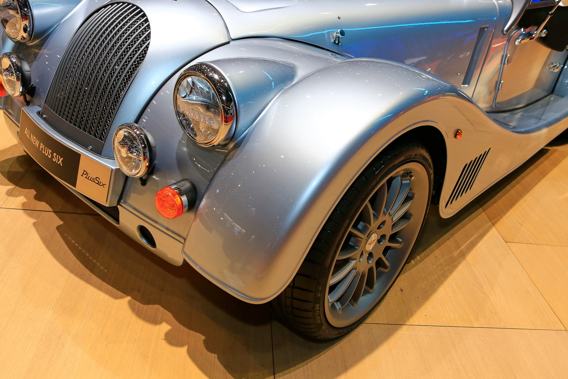 Morgan Geneva 7 Morgan Plus Six Has An Aluminum & Wood Platform And A Supra / Z4 Engine