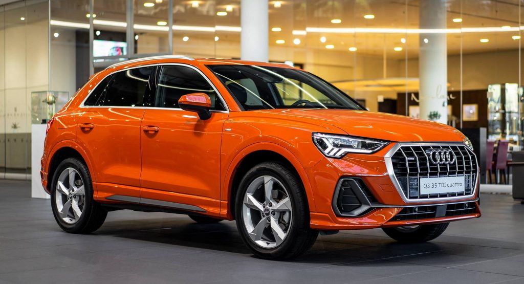 Pulse Orange Audi Q3 Sports A Colorful Alcantara Interior