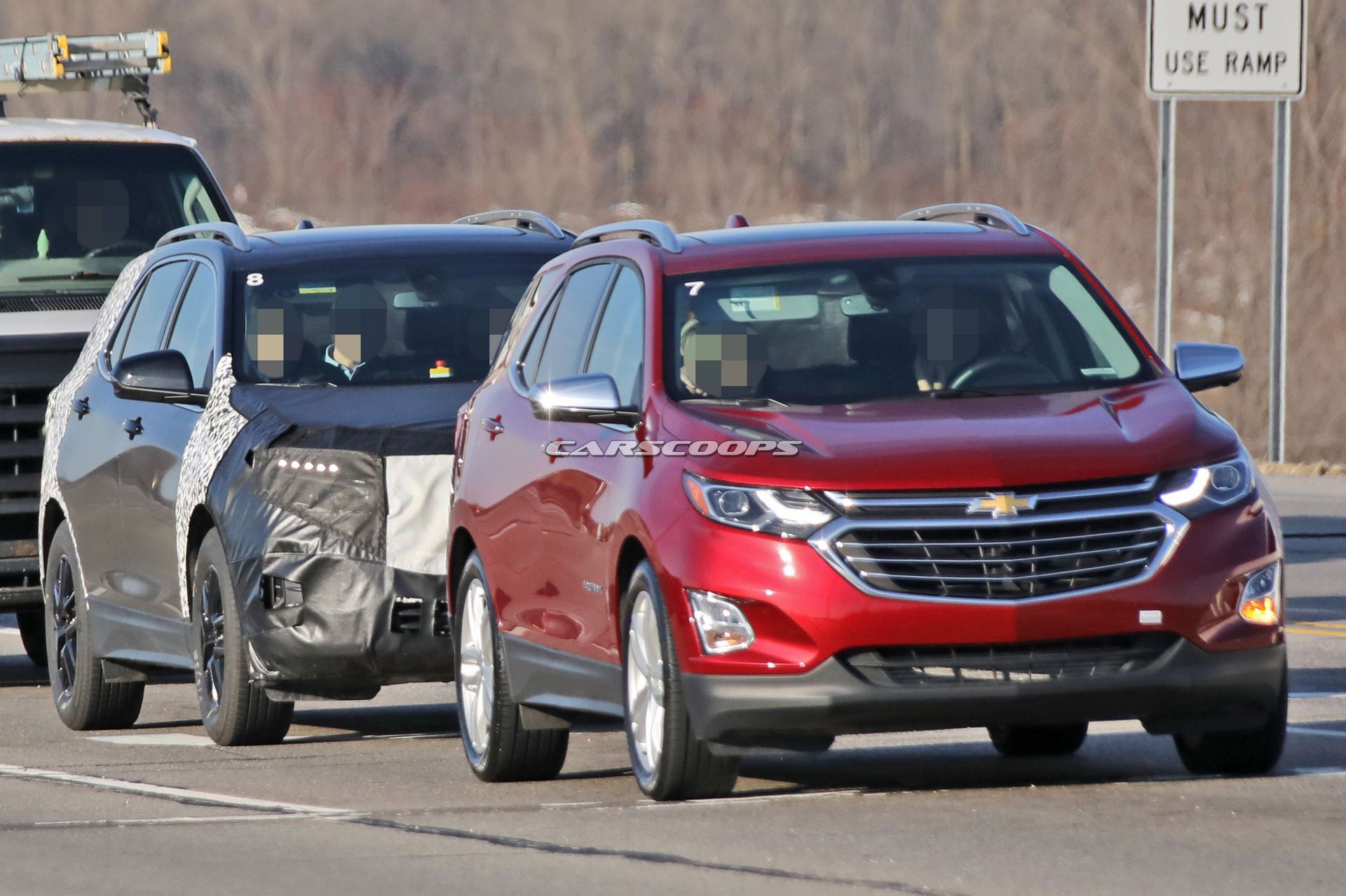 Chevrolet-Equinox-Spy-Shots-28 Facelifted Chevrolet Equinox To Have A Blazer-Inspired Front End