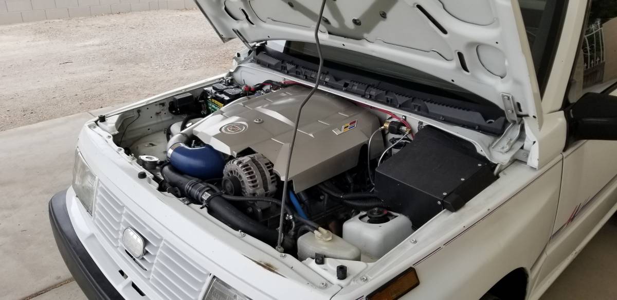 Geo-Tracker-Drag-10 This Geo Tracker Has A 6.0-liter V8 And Runs Sub-10-Second Quarter Miles