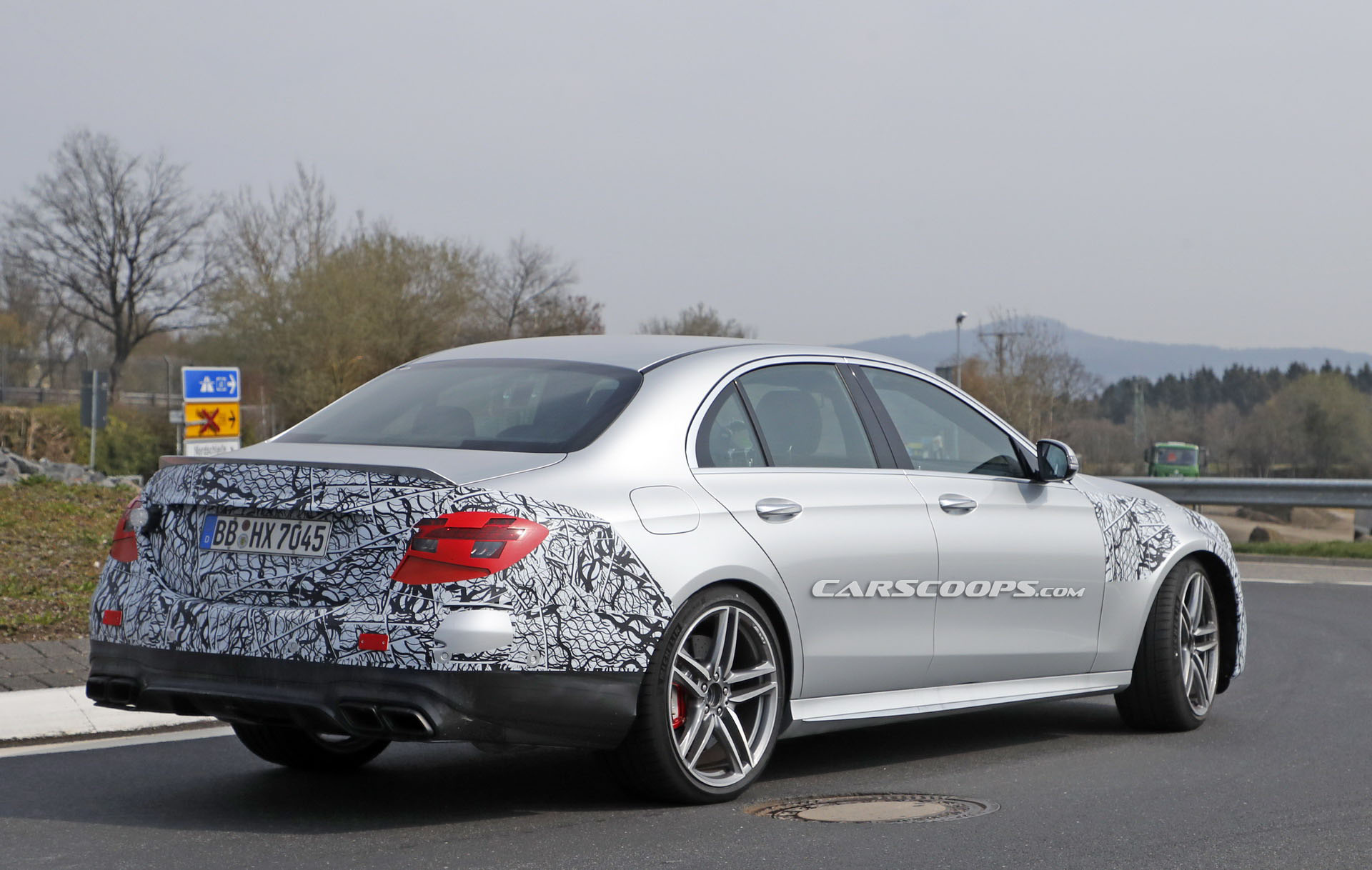 2020 Mercedes AMG E63 Facelift 13 2020 Mercedes-AMG E63 Facelift Spied, Still No Panamericana Grille