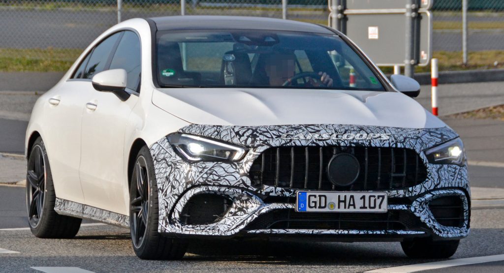 2020 Mercedes-AMG CLA 45 Drops Most Camo As It Edges Closer To Launch