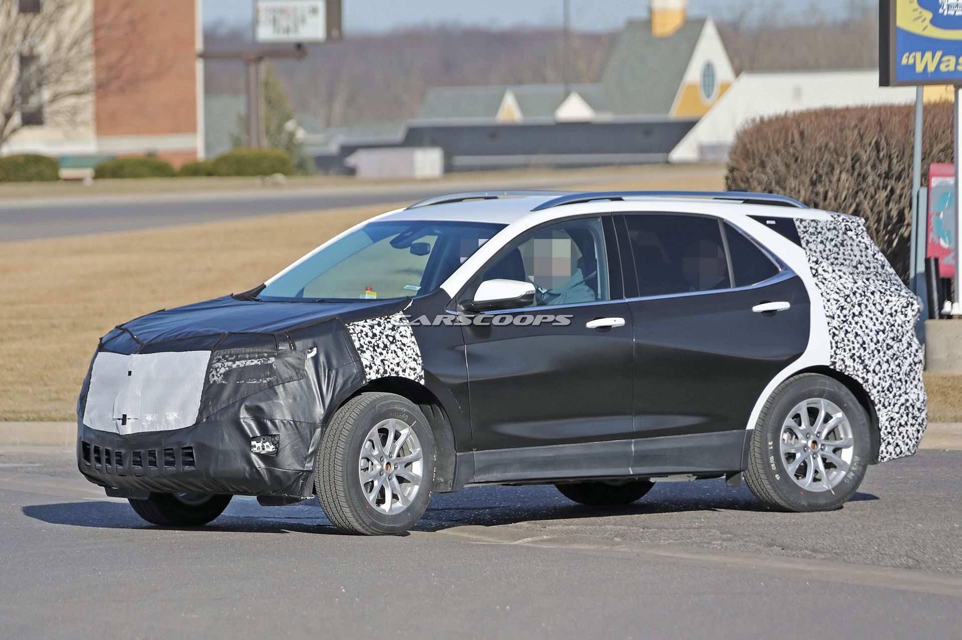 Chevrolet-Equinox-Spy-Shots-7 Facelifted Chevrolet Equinox To Have A Blazer-Inspired Front End