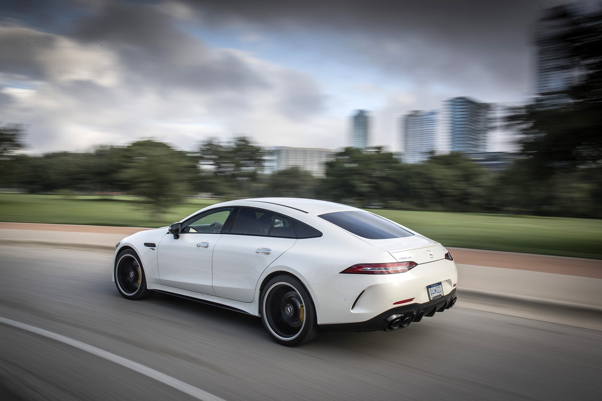 Mercedes Amg Gt 53 4 Door Coupe Defies Entry Level Status With Nearly Six Figure Price Carscoops