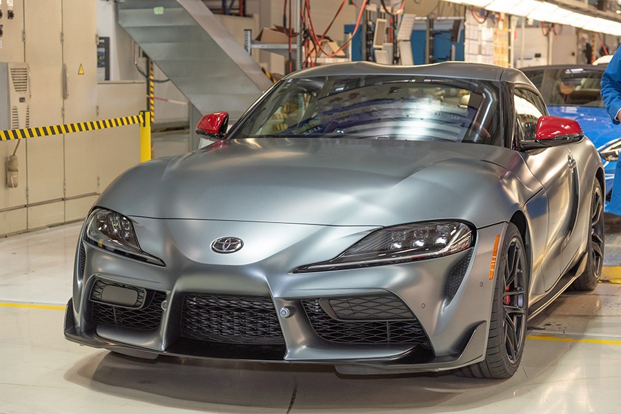 Toyota Supra Production-1 First 2020 Toyota Supra Rolls Off Production Line, U.S. Deliveries Start This Summer